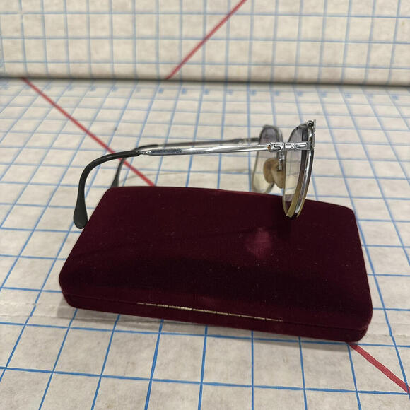 Vintage Square Frames Oversized Glasses Jeweled - Picture 9 of 15